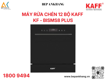 Máy rửa chén âm bán phần Kaff KF-BISMS8 Plus - Made in Thailand